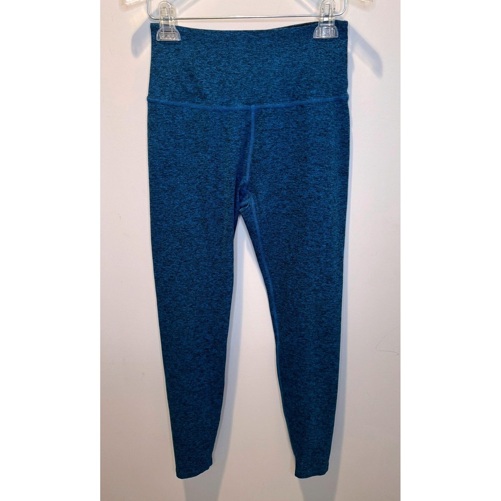 Beyond Yoga Womens Blue Spacedye High Waisted Leggings XL Yoga Athleisure Gym
